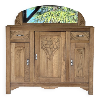 Art Deco sideboard with mirror