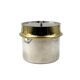 Hollywood regency gold Ice Bucket, Italy ca. 1980s
