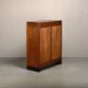Cabinet d'archive en chêne moderniste, commode dans le style de l'École d'Amsterdam