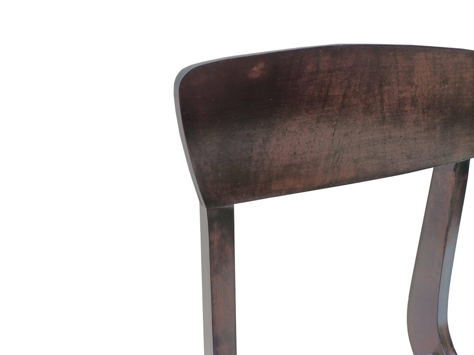 Mid Century Gazelle Chair Beige Velvet Dark Wood, Europe, 1960s