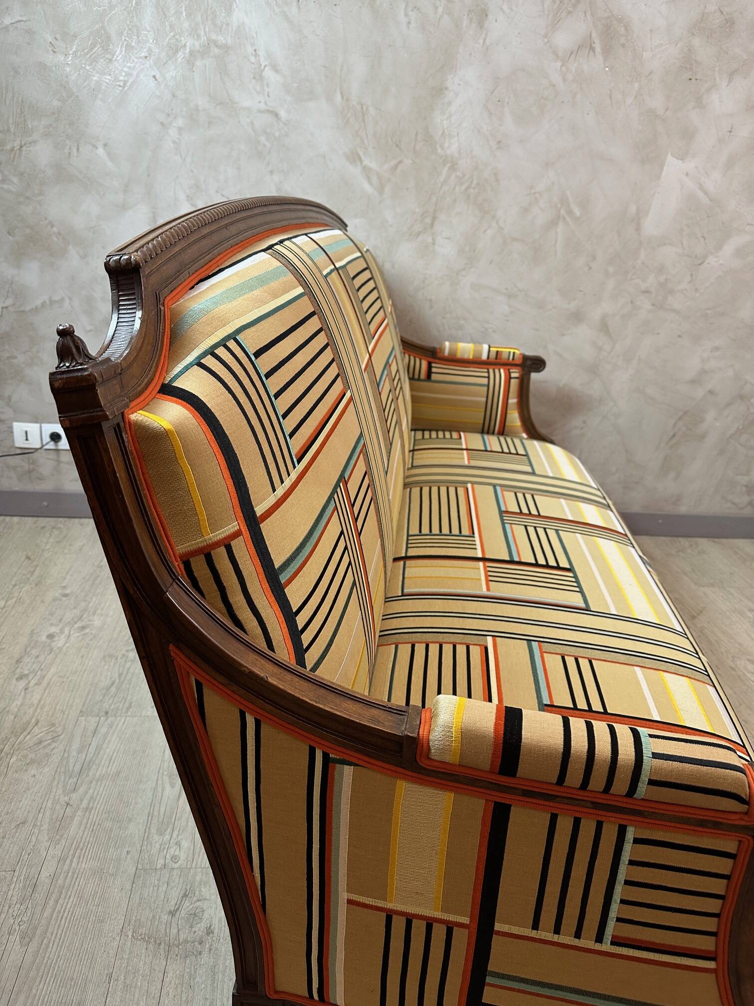 Louis XVI style sofa refurbished