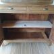 Art Deco two-body sideboard in natural chestnut.
