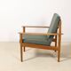 Grete Jalk Easy Chair Model PJ56 in Oak, 1950s Denmark