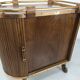 Rolling service art deco bar