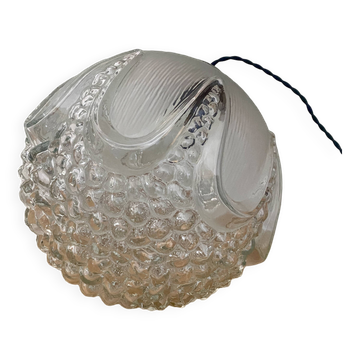 Baladeuse globe vintage en verre XL