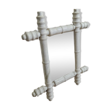 Antique mirror - Shabby bamboo mirror