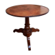 Gueridon Louis Philippe in mahogany with tilting top