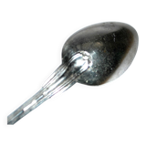 Set of 6 CHRISTOFLE Chinon coffee spoons, 14cm filet model