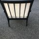 Armchairs with black and white patterns vintage 60s
