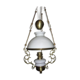 Opaline hanging lamp