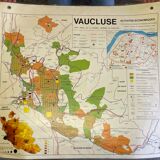 Map Vaucluse 1984