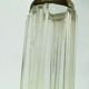 Art Nouveau vase, green glass, silver mount, United Kingdom, early 20th century