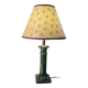 Vet marbled and glazed ceramic lamp 1970 to 80, 43x25