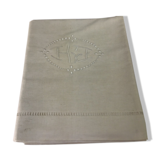 Drap de lin art déco