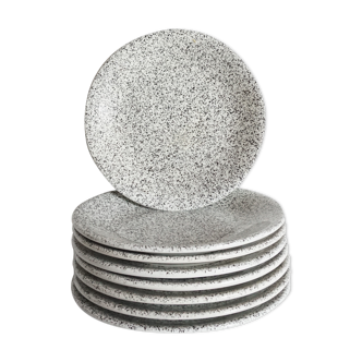Speckled plates