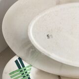 2 earthenware ravines HBC Choisy Le roi