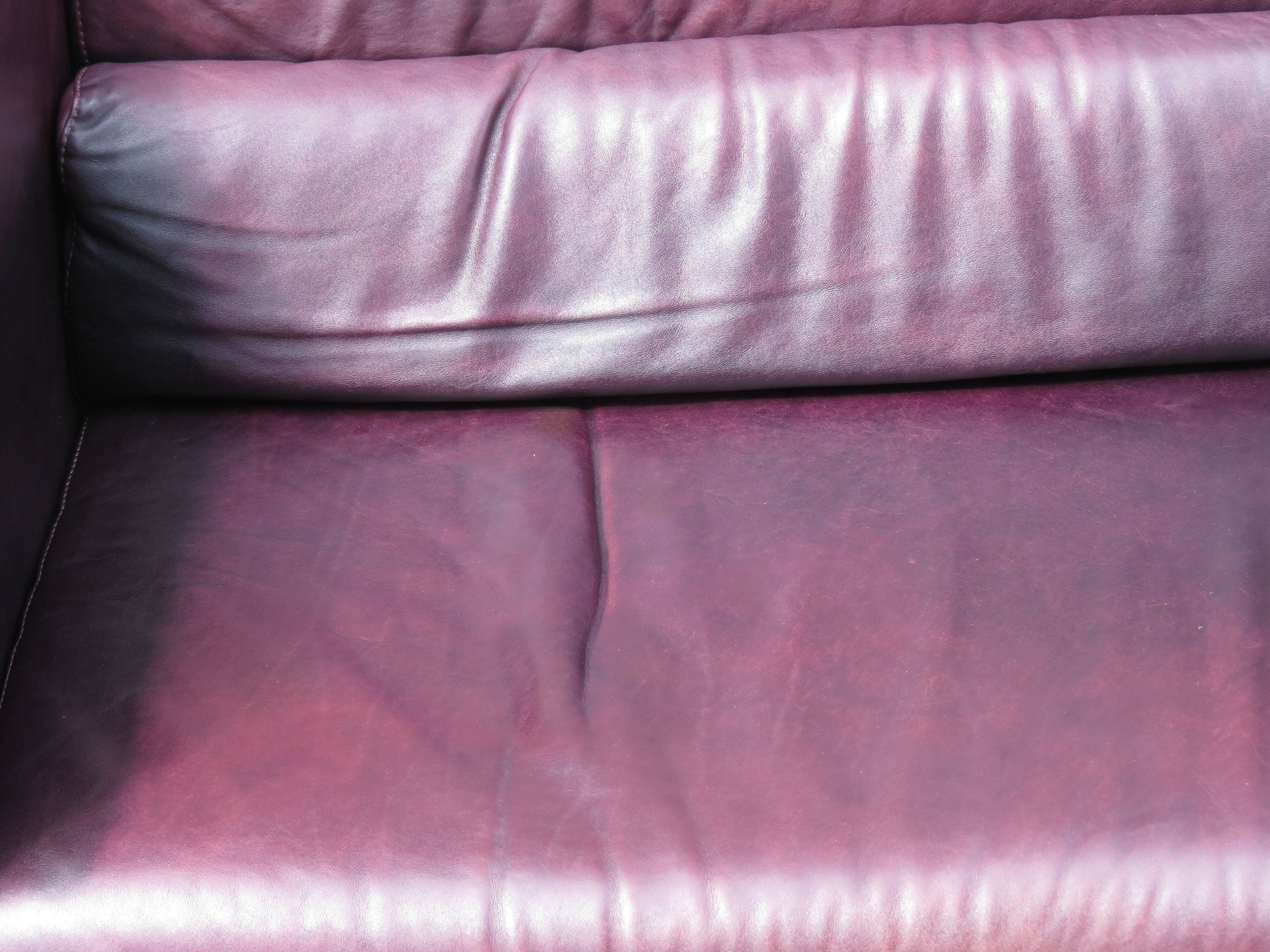 Roche-Bobois love seat sofa