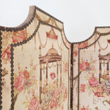 Louis XVI style screen printed canvas