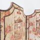 Louis XVI style screen printed canvas
