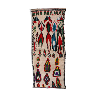 Moroccan carpet azilal - 110 x 266 cm