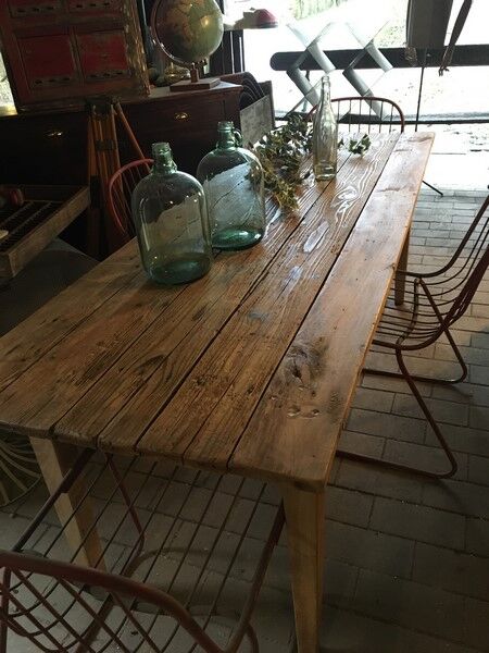 Old campaign table in the early 20th century