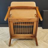 Two mid century armchairs vintage