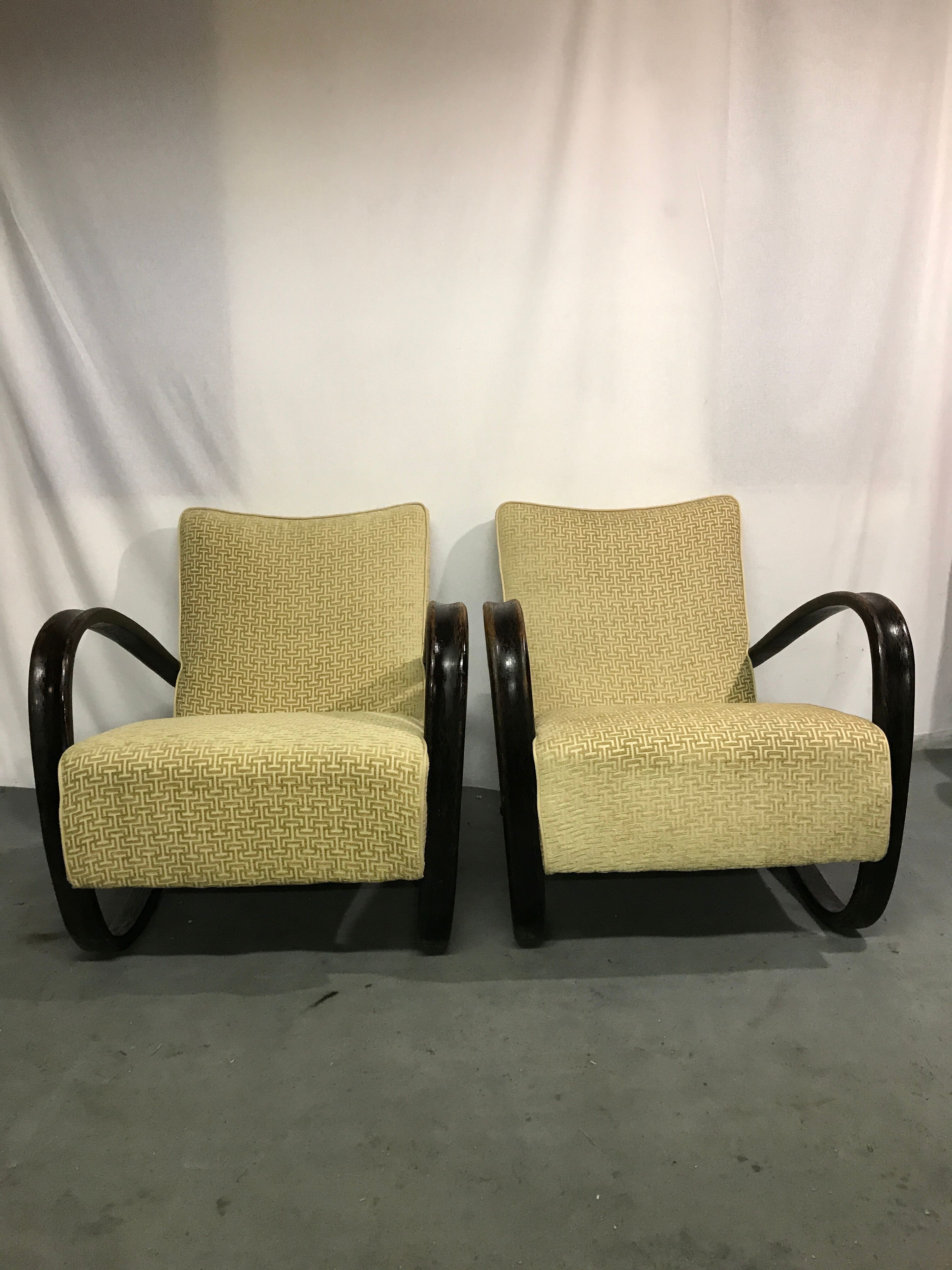 Armchair by Jindrich Halabala