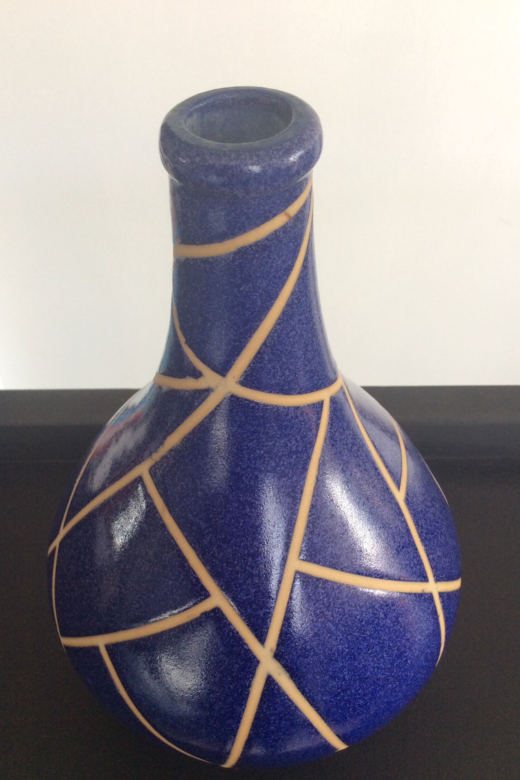 Vintage ceramic vase from the 70s
