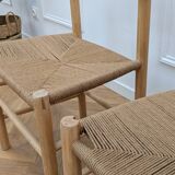 4 J39 Folk chairs