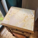 Louis Bonnin bedside table in Henri II style