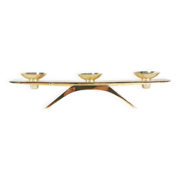 Chandelier moderniste WMF, par Kurt Radke, années 1960