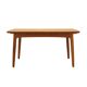Table en teck, design danois, années 1970, fabriquée au Danemark