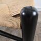 Oak lacquered chair with cord, model CH-24 "Wishbone" by Hans J. Wegner for Carl Hansen & Søn, Denmark, 1960