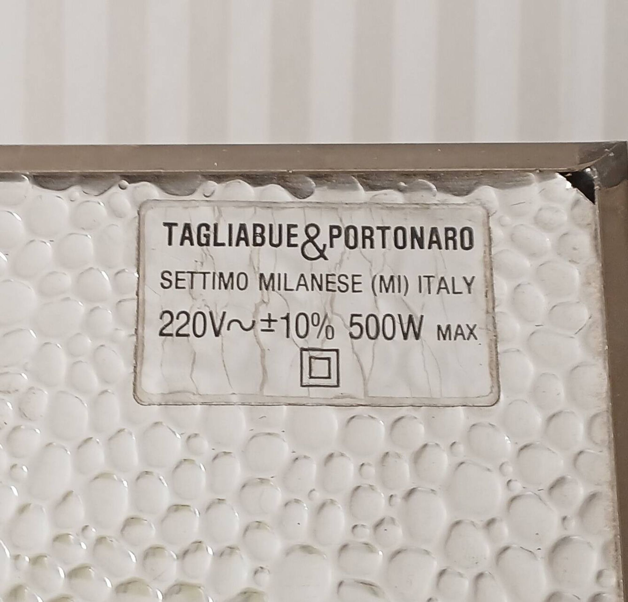 Tagliabue & Portonaro floor lamp, for Relco Milano, Italy, 1980