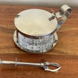 Sugar bowl and sugar tongs