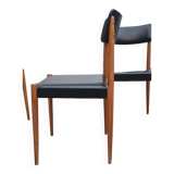 Set of 4 Scandinavian chairs 1970