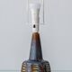 Søholm Danish Modern Stoneware Table Lamp, Brown and Blue Glaze, New Shade