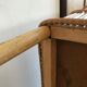 Vintage bamboo rattan chest from the 60s