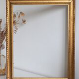 Old gilded wooden frame