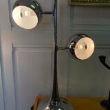 Chrome eyeball lamp