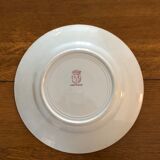 Assiette plate Saint-Amand Service Campanule