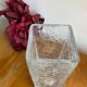 Cracked glass vase