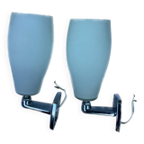 Pair of INDA wall lights 1970