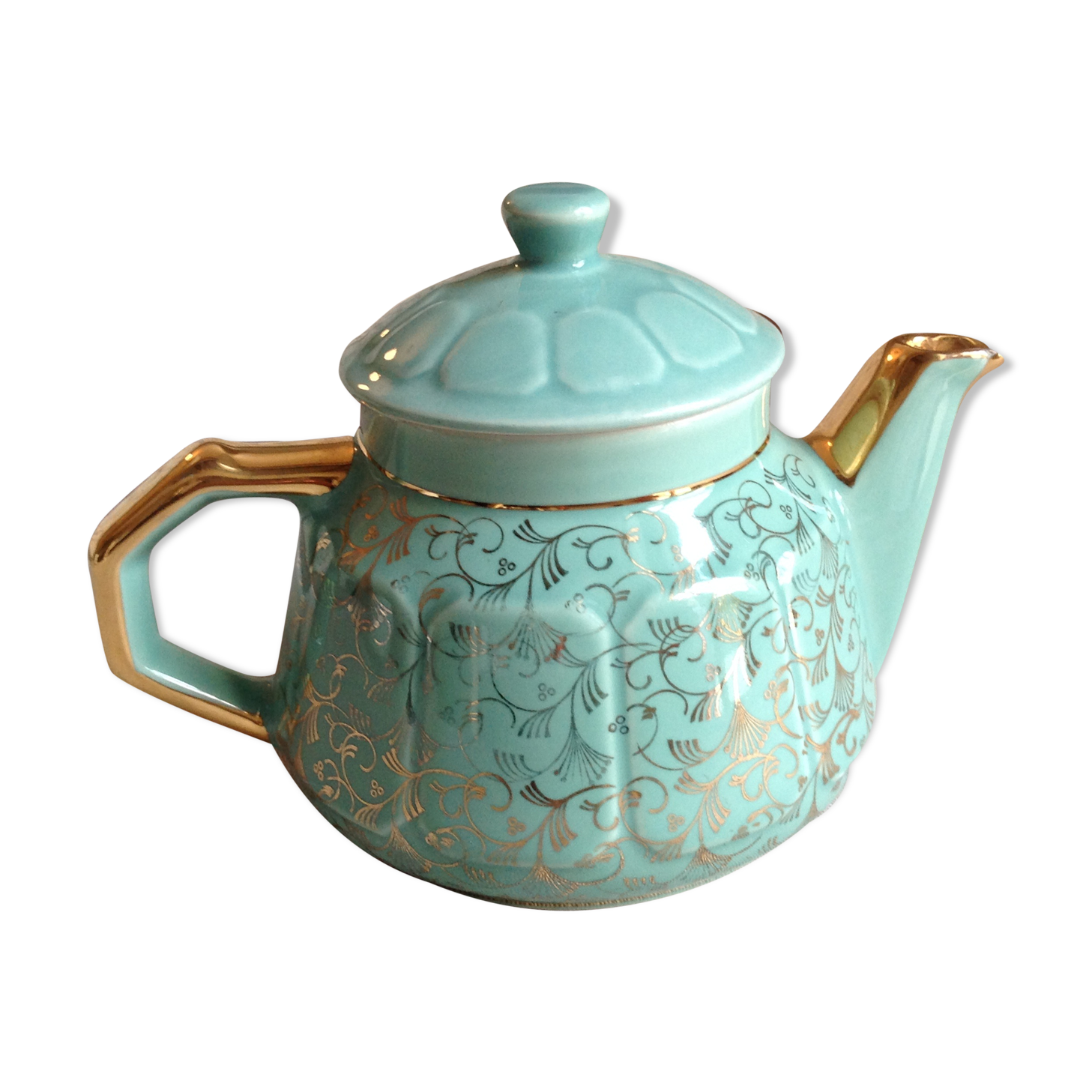 Theiere peppermint two cups / vintage