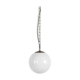 Large Globe Opaline Pendant Lamp