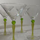 Lot verres à cocktails vintage