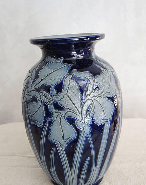 Old sandstone vase by Betschdorf Schmitter Frères