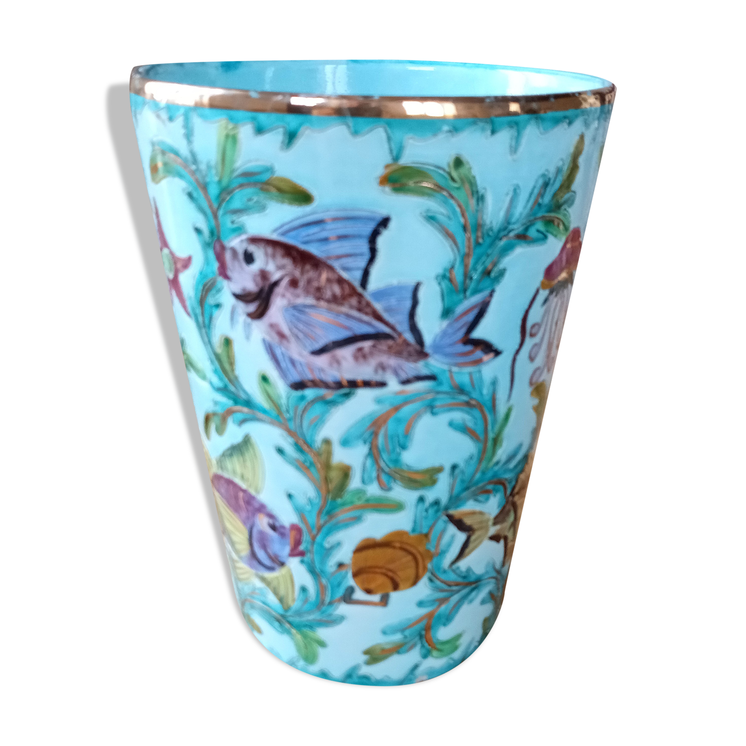 Superb numbered Cerart Monaco vase