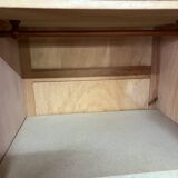 Armoire parisienne en bois vintage