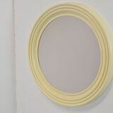 Mid-century wall round mirror,1960's.